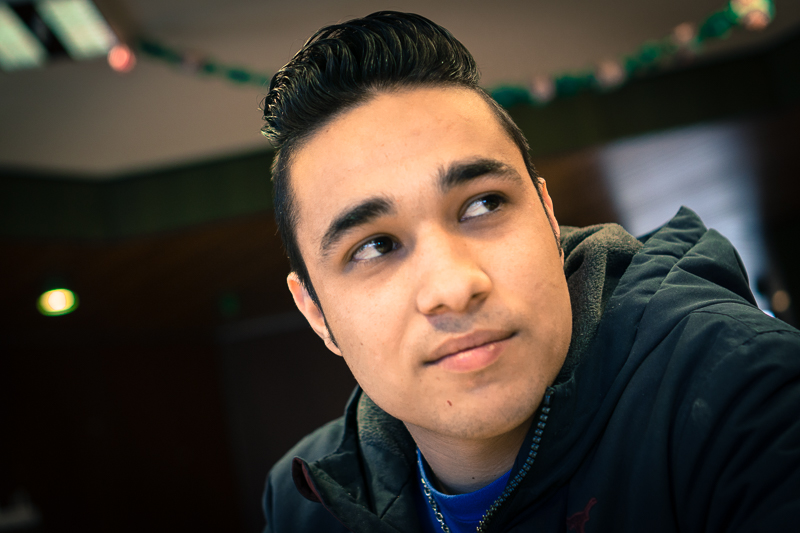 Zahib, 18, from Herat, Afghanistan