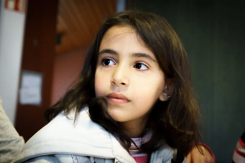Hala, 10, from Damascus, Syria