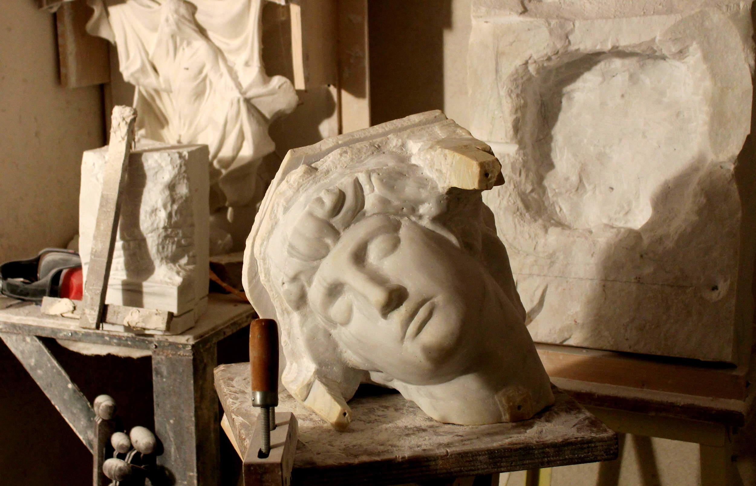 Marble carving