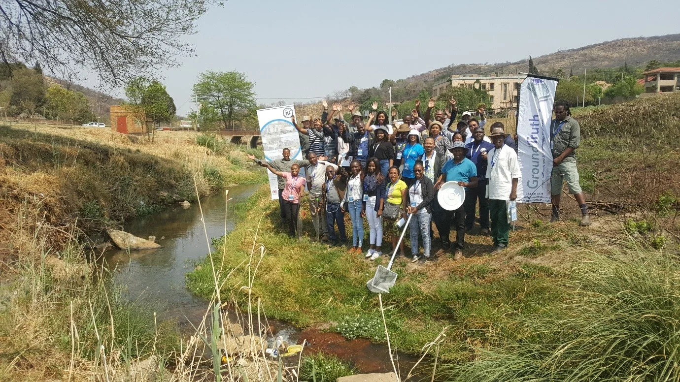 Thirteen countries were represented at a World Rivers day activity in Johannesburg, South Africa. Countries present included: Tanzania, Democratic Republic of Congo, Angola, Namibia, Botswana, Zambia, Zimbabwe, Eswatini (formerly Swaziland), Lesotho, Madagascar, Mozambique, Malawi and South Africa. In addition to citizen science water quality monitoring and action taking the group developed a Manifesto for Rivers (See below).
