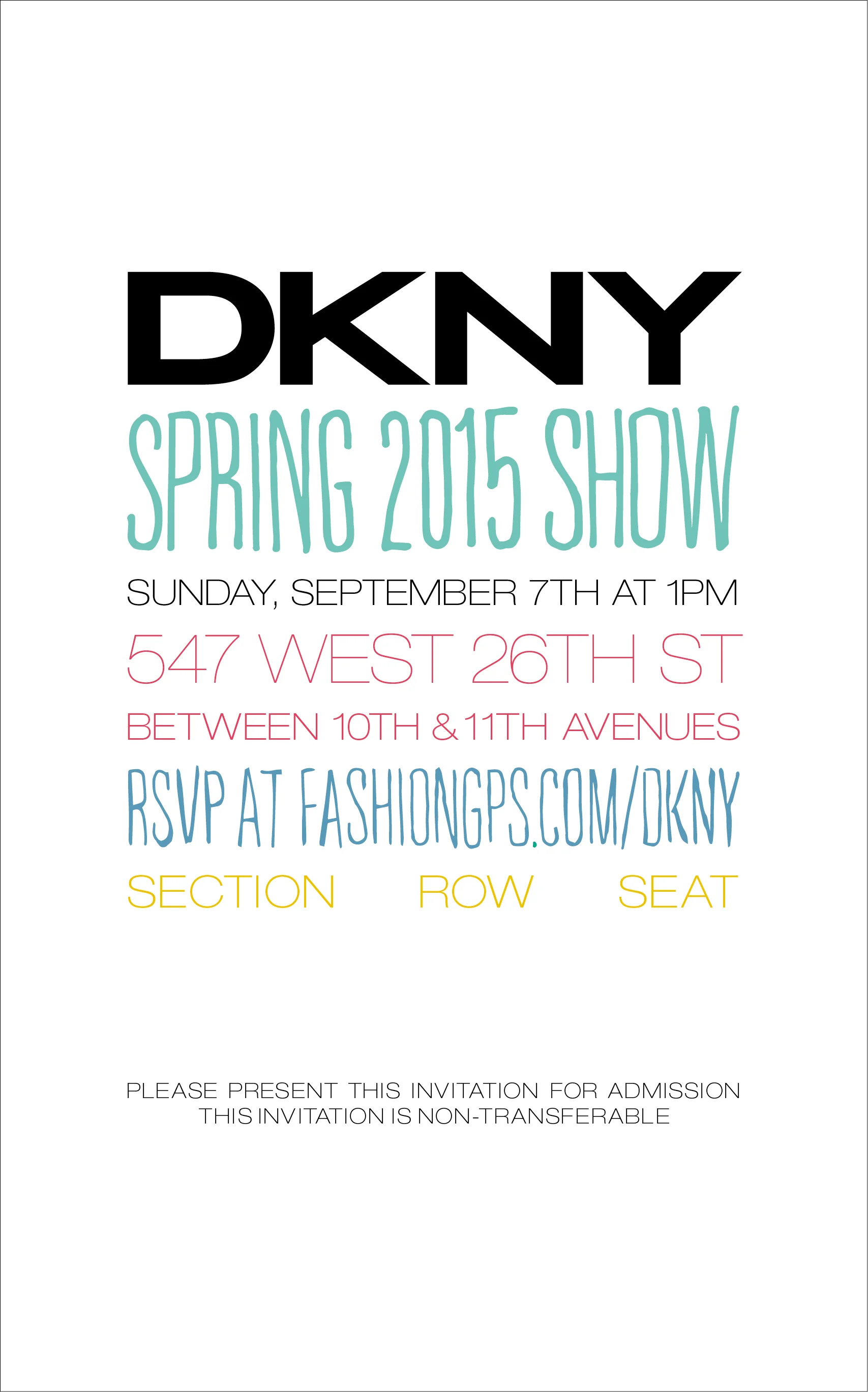 DKNY S/S 15