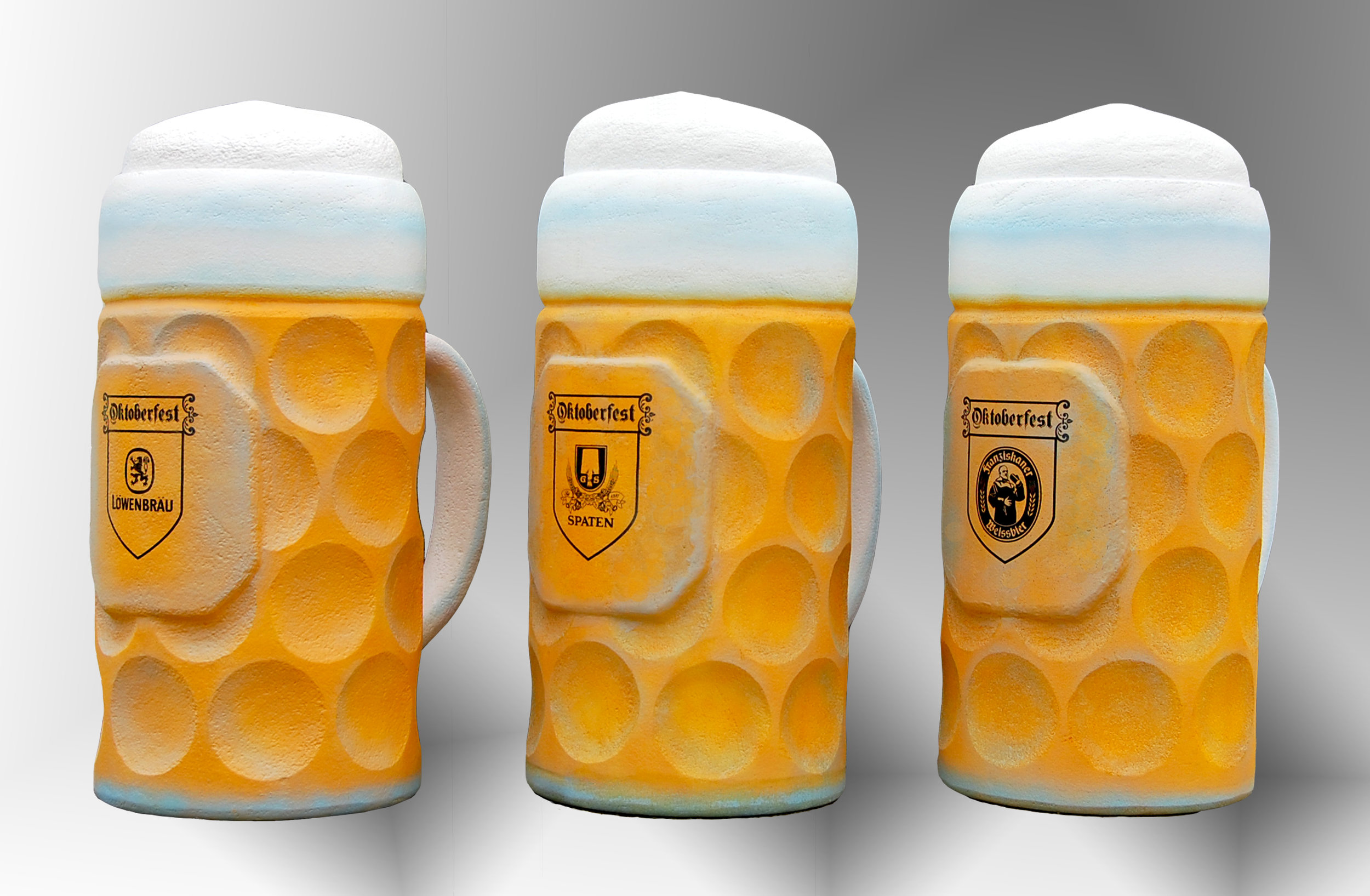 3D Oktoberfest Steins