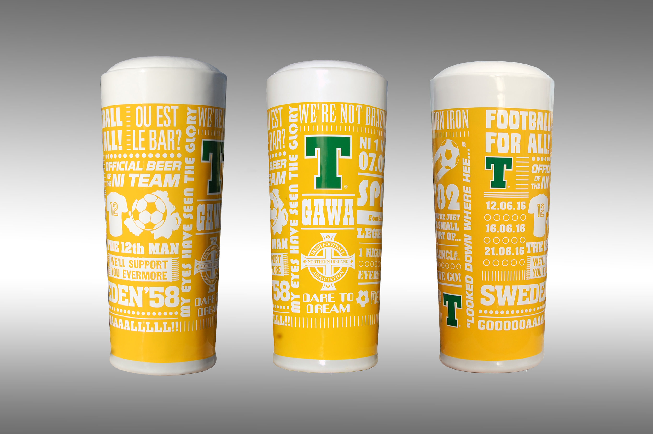 Tennents Larger 8ft Pint