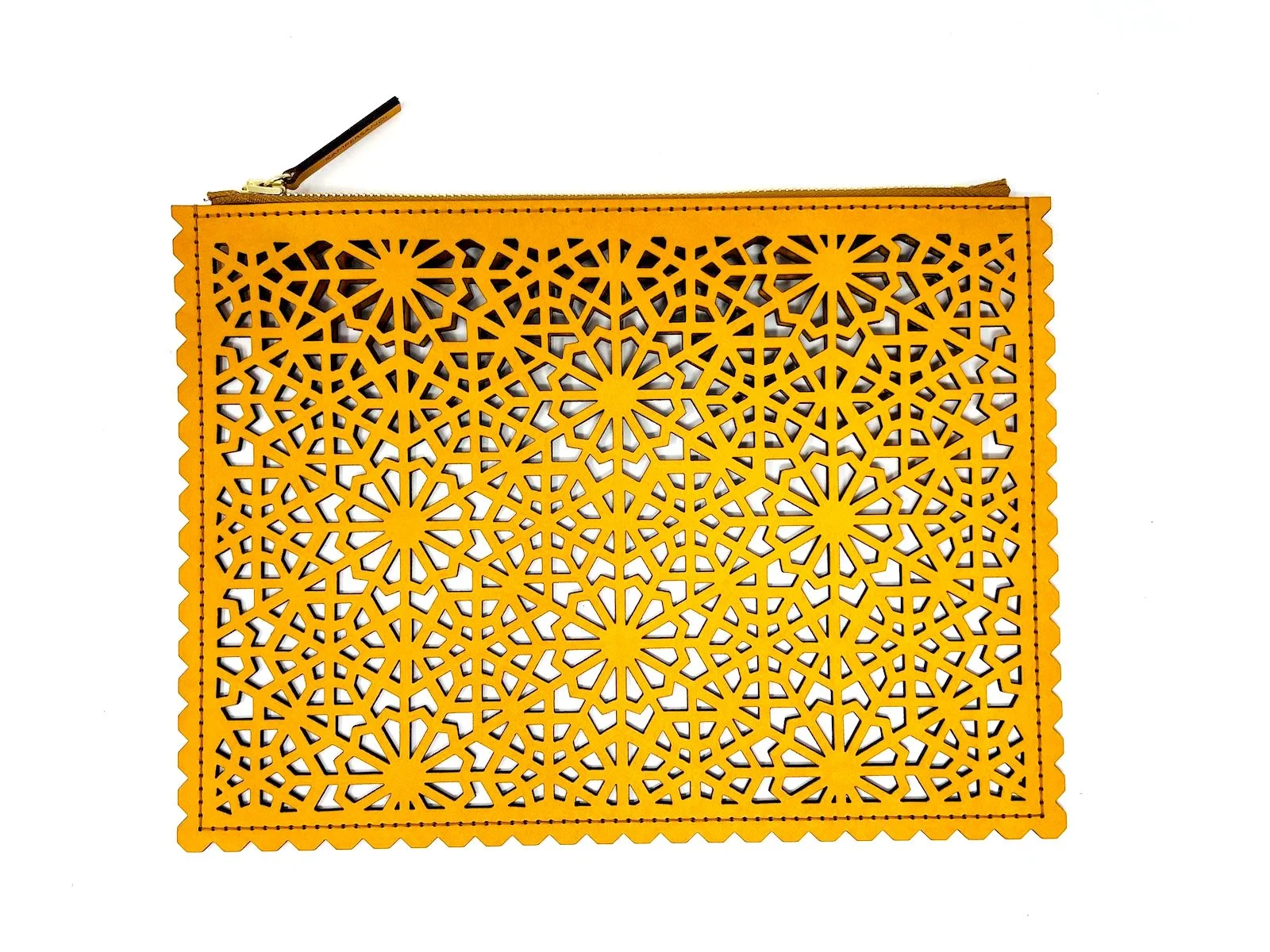 Moroccan Large Zip Clutch