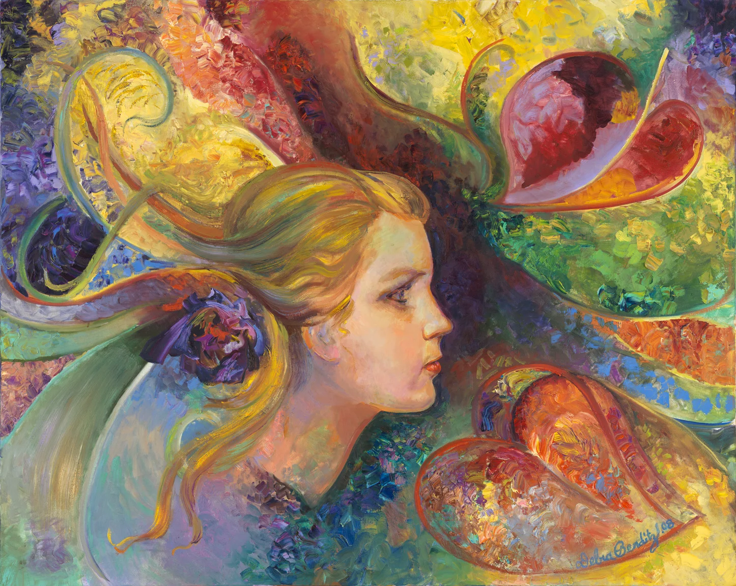Kate, oil on Canvas, 48 x 60", Gifted