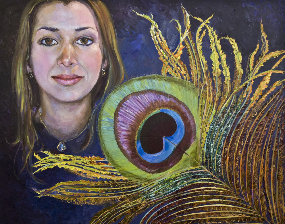 Brittany, oil on canvas, 48 x 60", Gifted