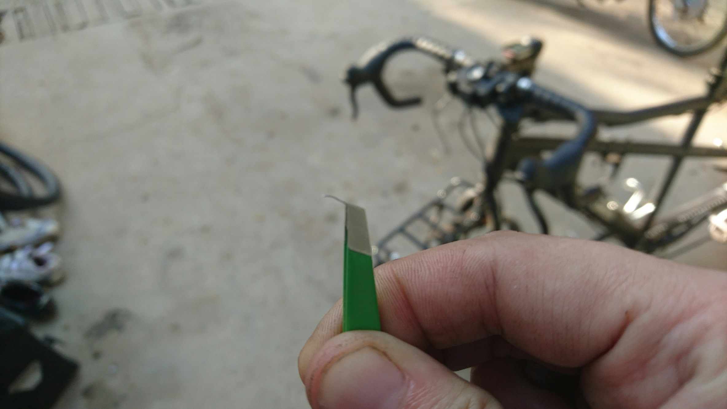 Ladies: your tweezers are useful for other things than just plucking hair.