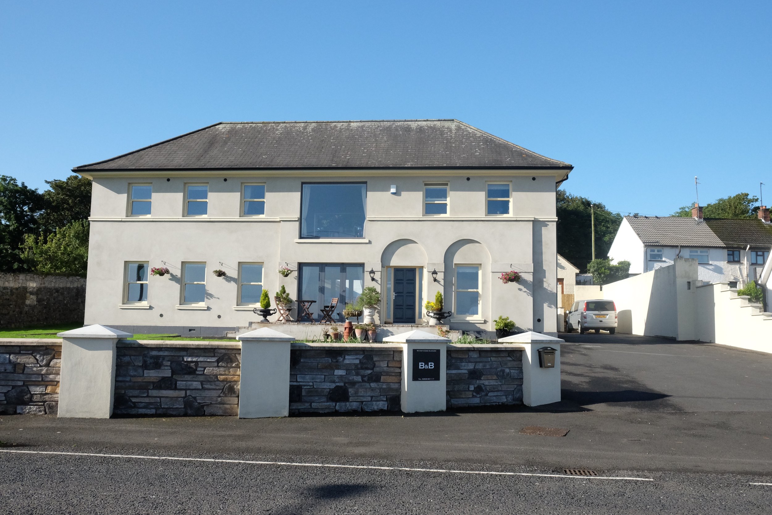 We spent two nights here, so this photo and the one below were taken the next day when it was sunnier.