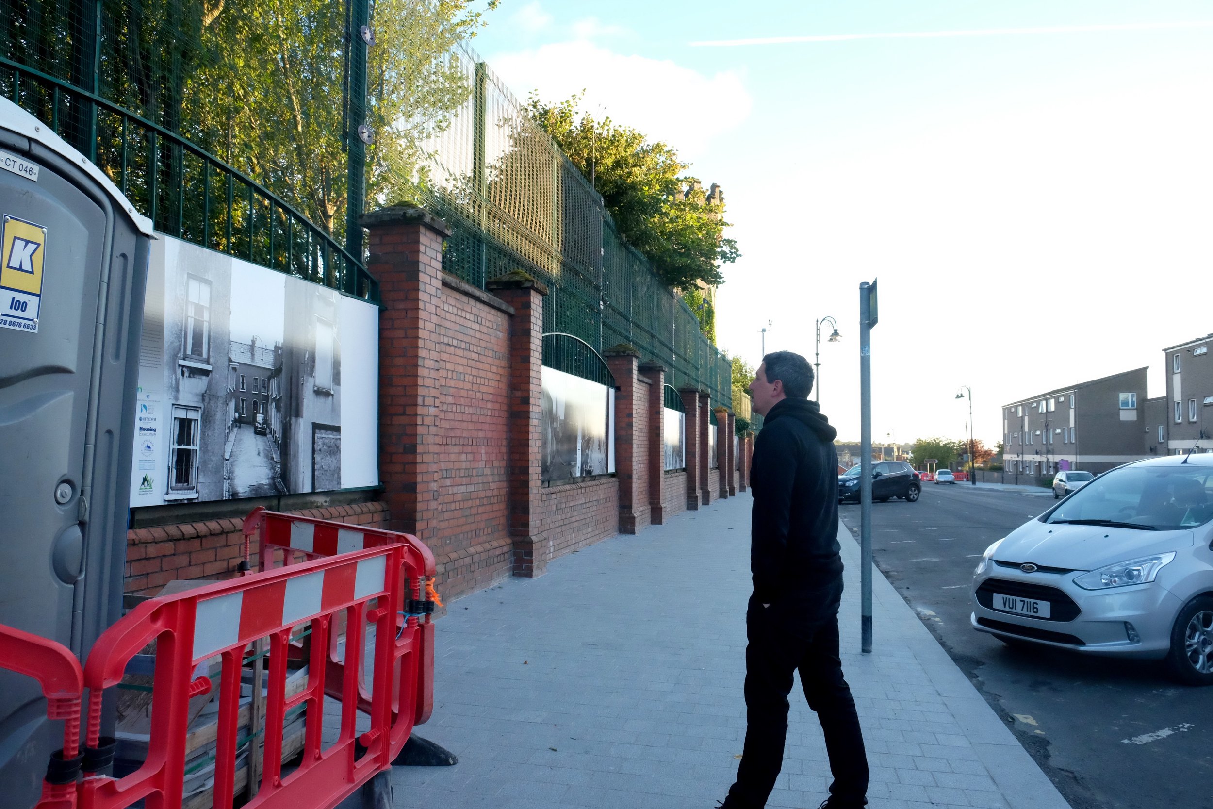 There are commemorative posters and photographs along Bishop Street detailing the history of Derry and all it has gone through in recent years. Informative and sobering.