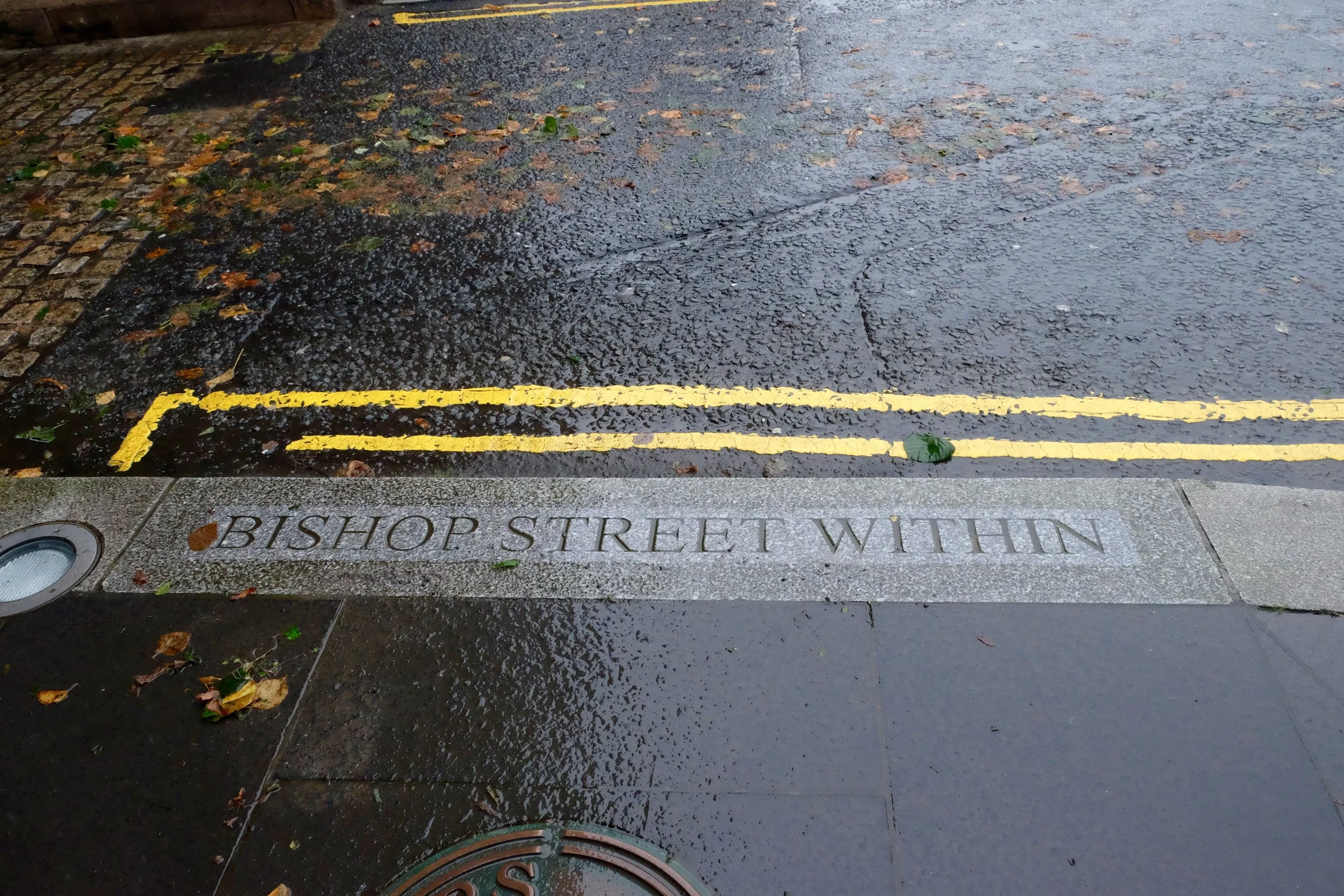 Once you're inside the city walls, the name changes to this.