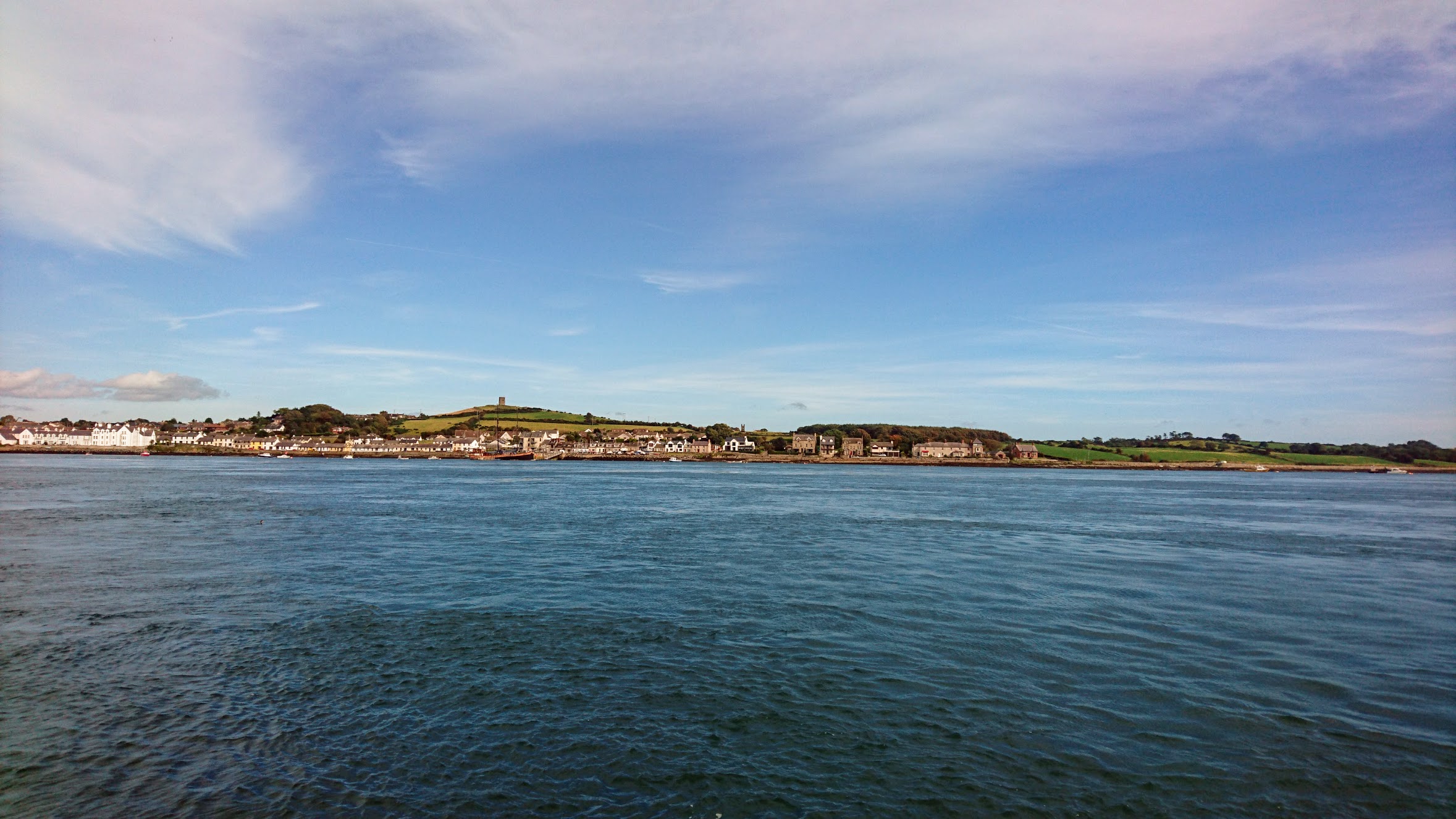 The imaginatively-named Portaferry. It's a port with a ferry.