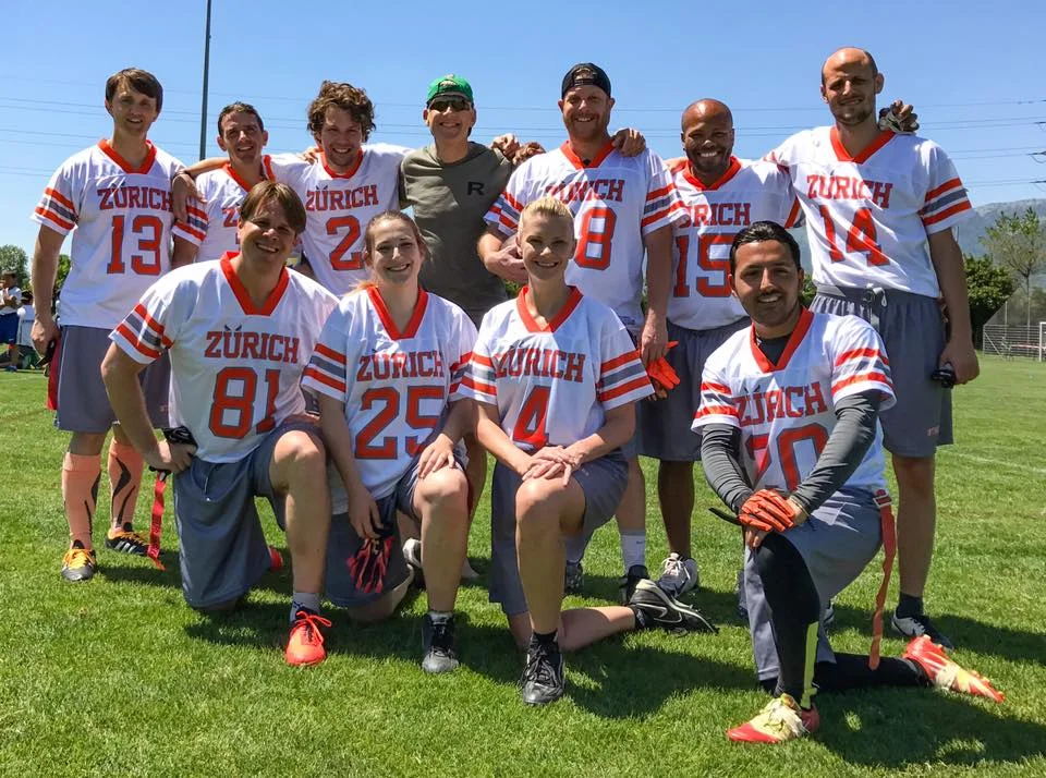 Front row (l-r): Martinez, AM Lewis, Bridenbaker, Haidari. Back row: Boroski, Cipullo, Guay, P Lewis, Teubert, Miller, Pfiffner. 