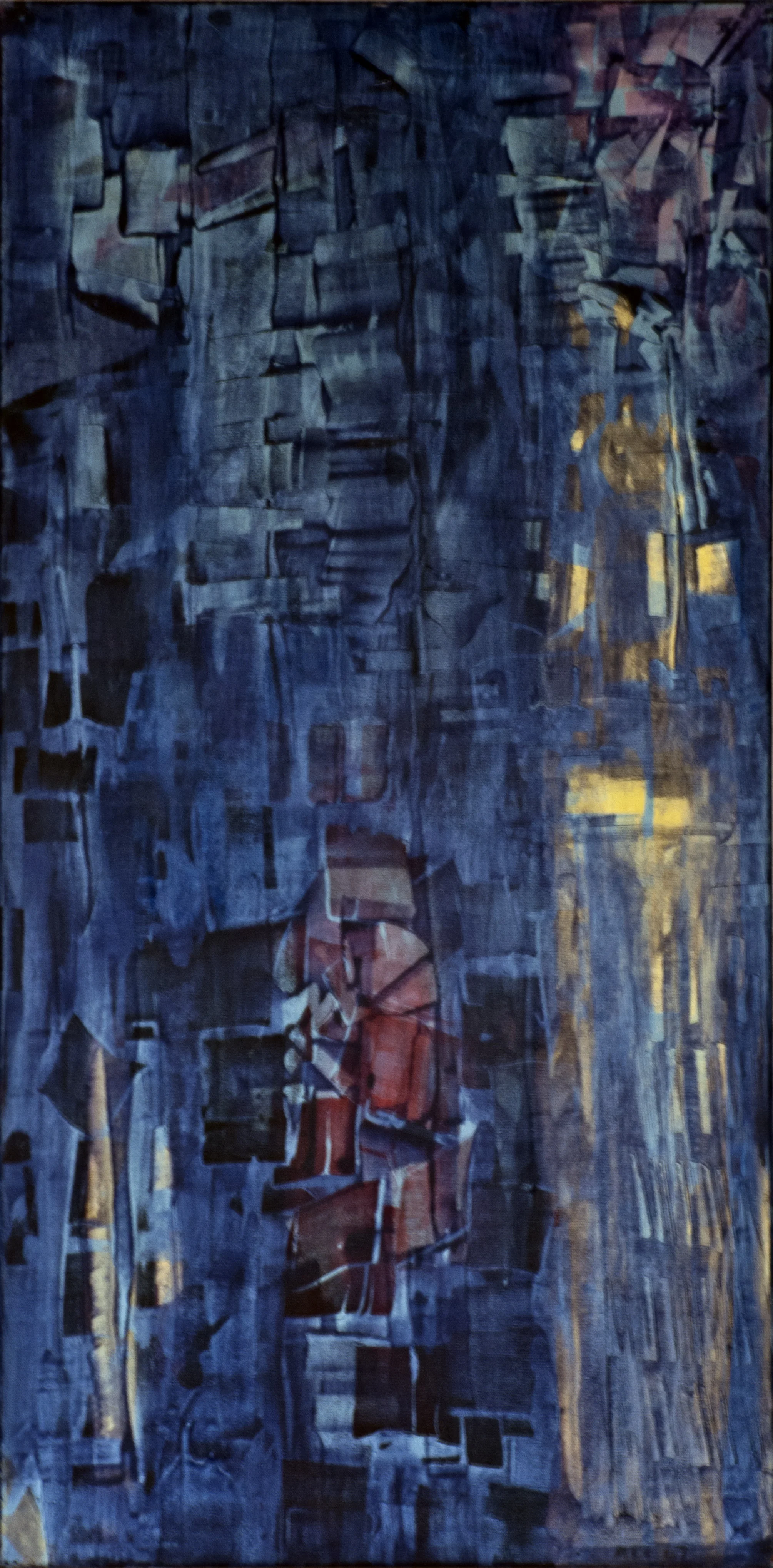 Impressions: Wet night in city, 2006