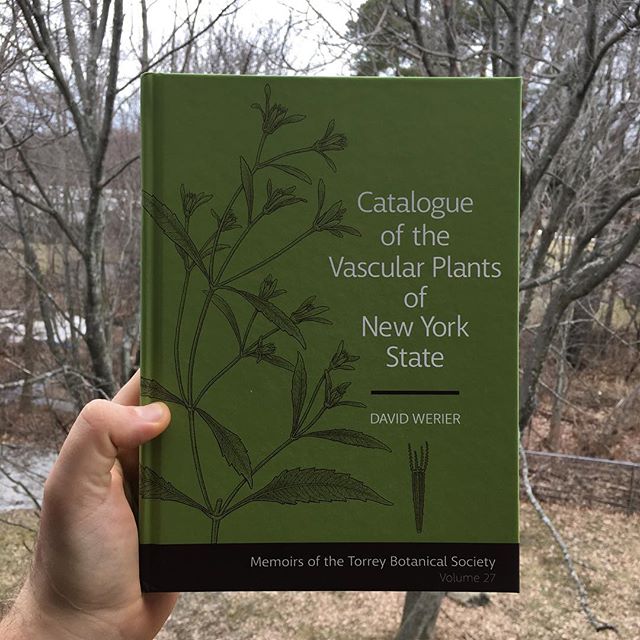 Spring can&rsquo;t come soon enough in the Empire State. Just received my copy of the Catalogue if the Vascular Plants of New York State by David Werier. #Botany #Botanizing #Plant #Plants #NewYorkPlants #NYPlants #NewYorkBotany #NYBotany #TorreyBota