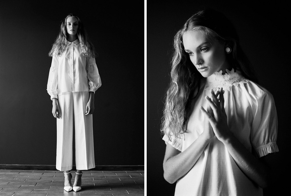 timeless film fashion editorial for portuguese magazine