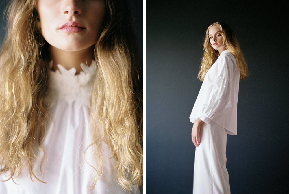 timeless film fashion editorial for portuguese magazine