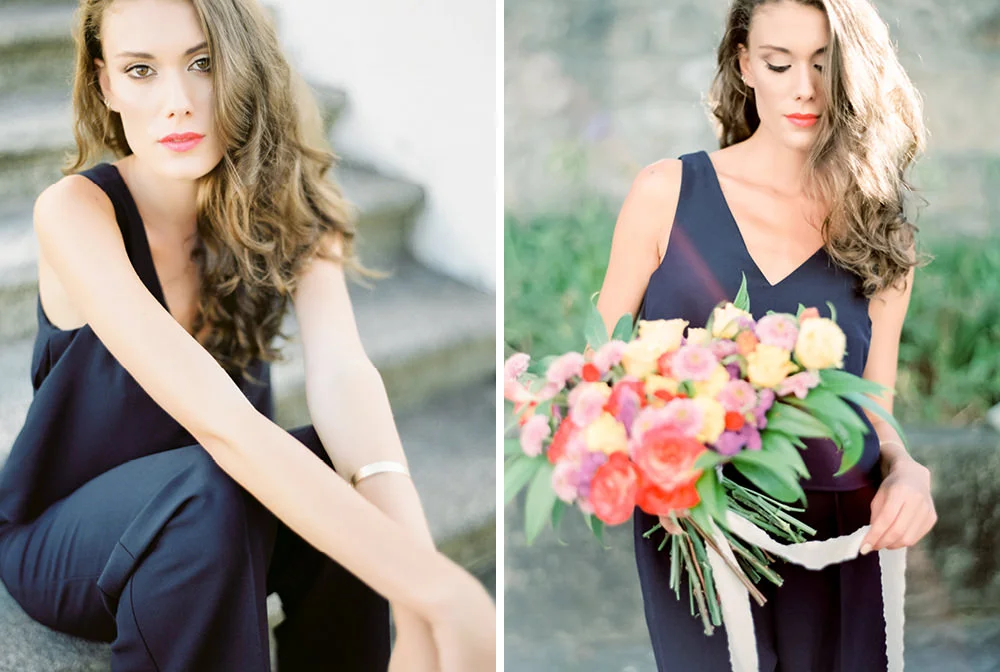 wedding fashion editorial in Oporto, Portugal