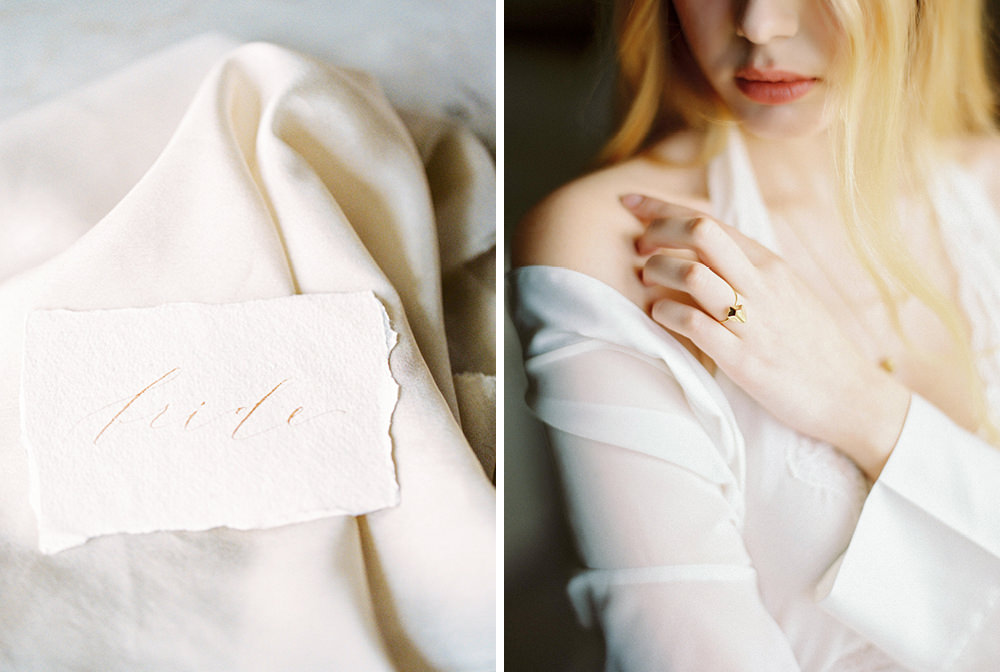 timeless bride wedding portrait