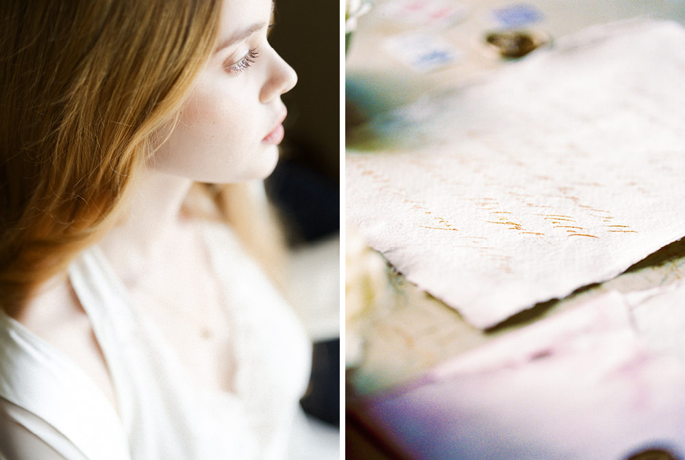timeless bride wedding portrait