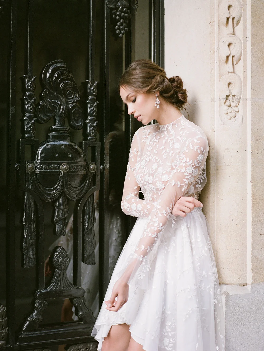 fashion bride wedding photography in paris