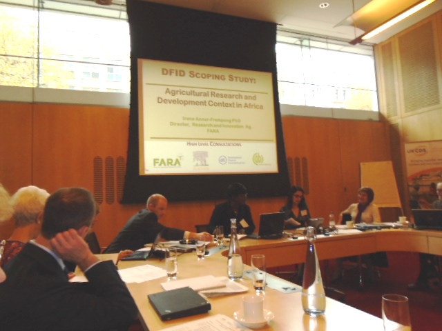 High Level Consultation: Africa-Britain-China Agricultural Research, 2nd Nov. 2015