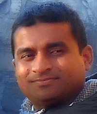Mamun in action interviewing stakeholders in Bangladesh