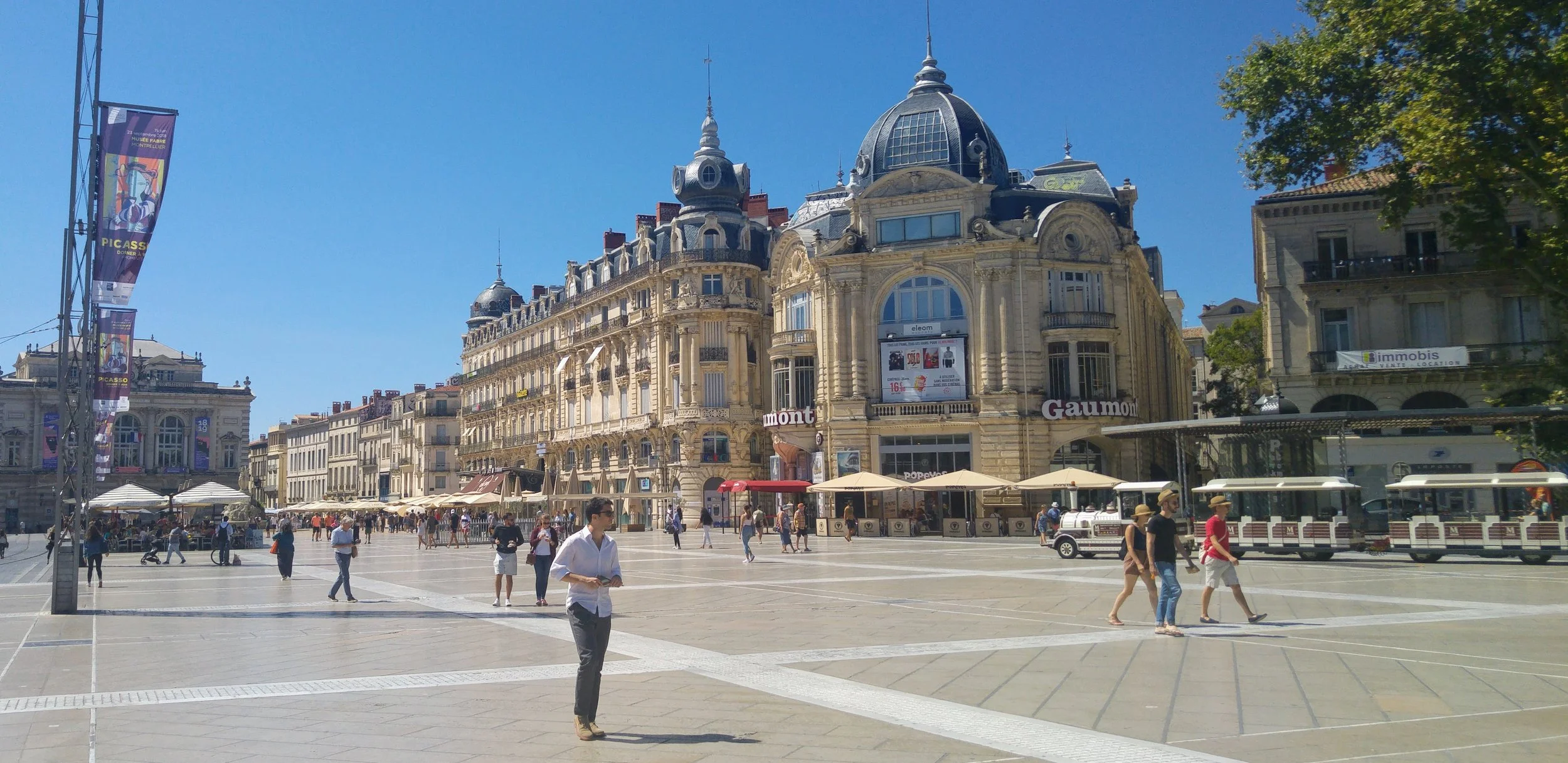 Montpellier provided a ver warm welcome to participants