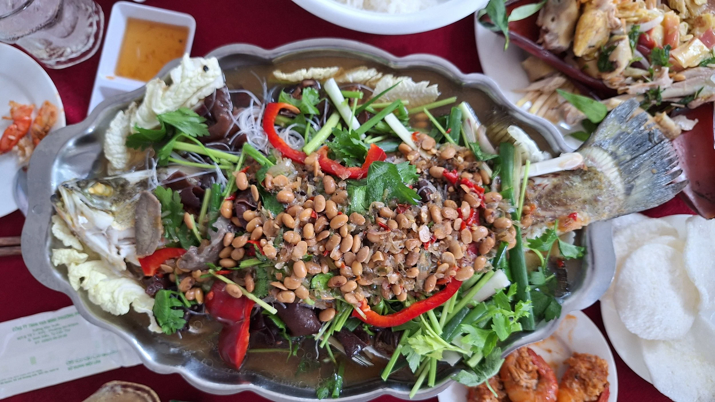 Sea bass - Vietnamese style