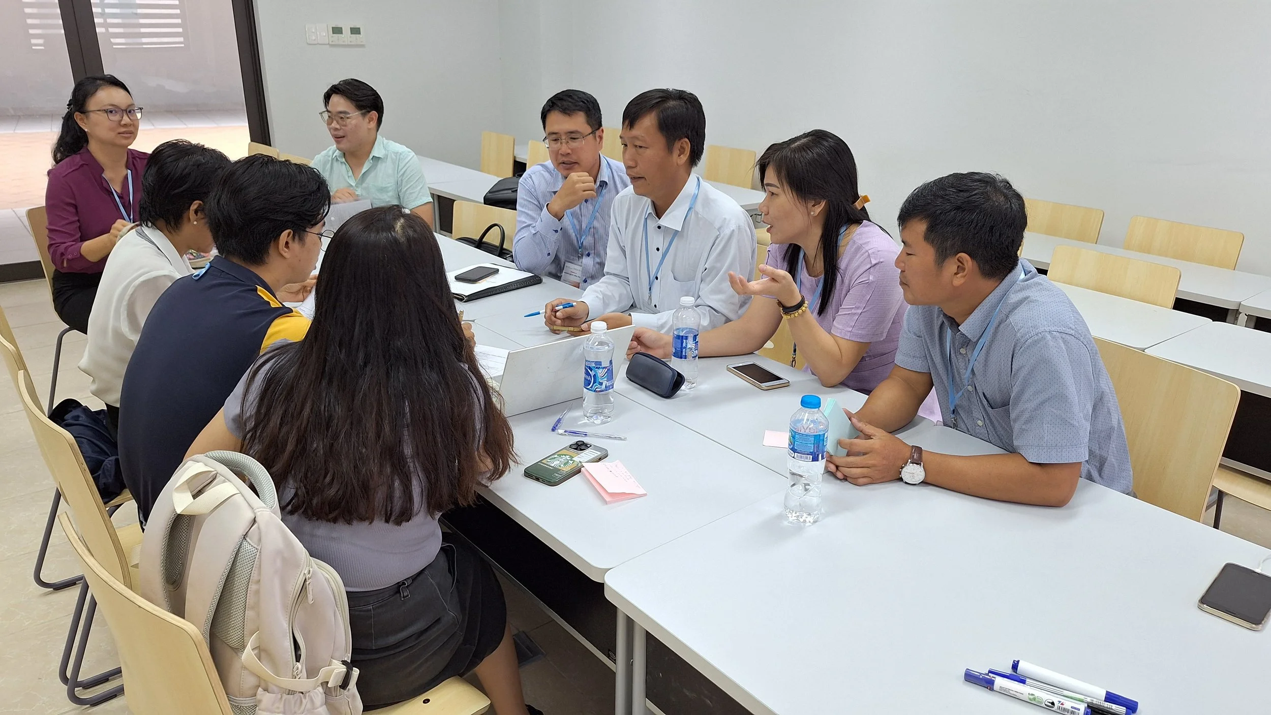 Group work on project concepts
