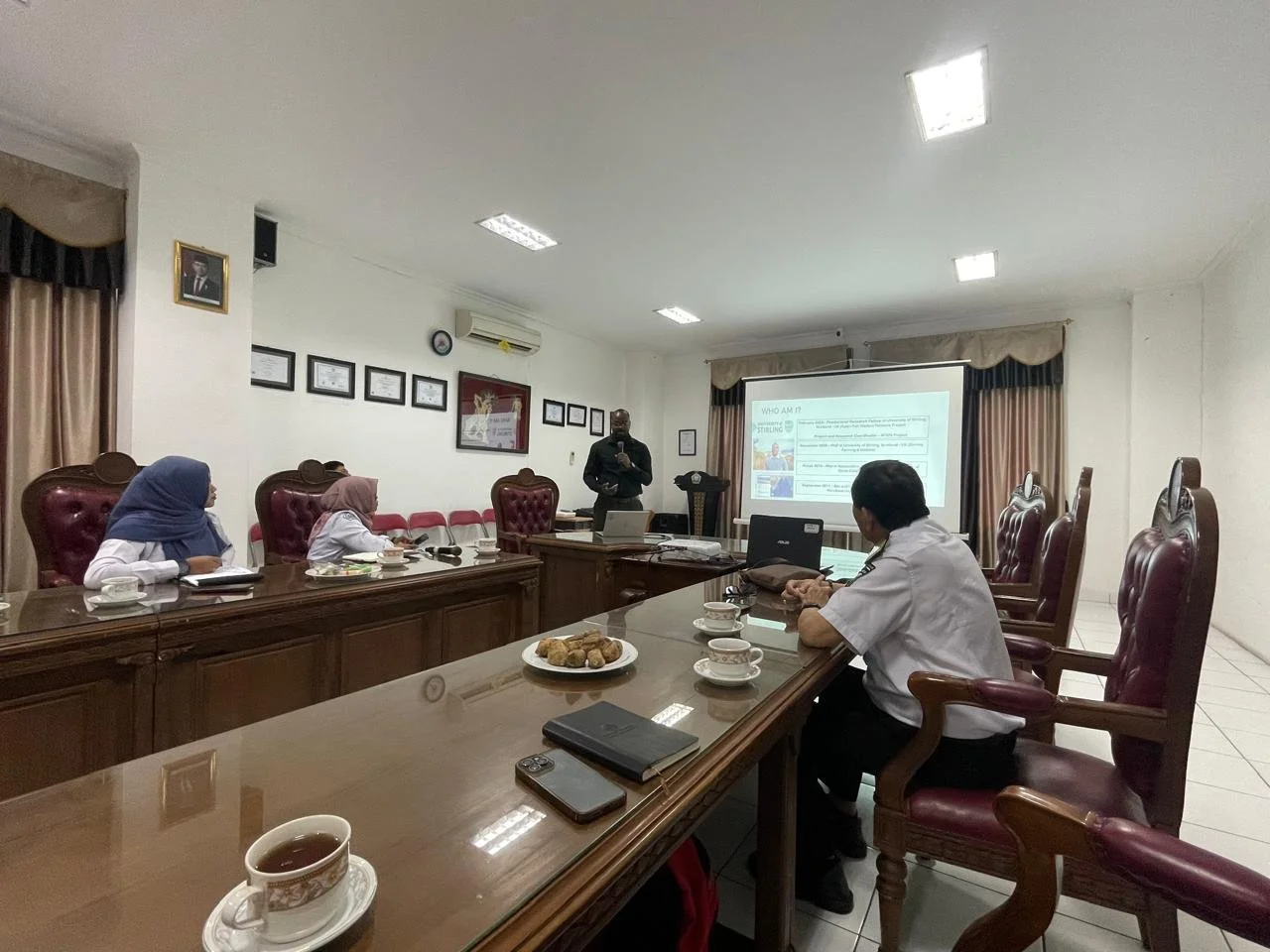 AFWN Project presentation at Universitas Maritim AMNI on Wednesday 10th December