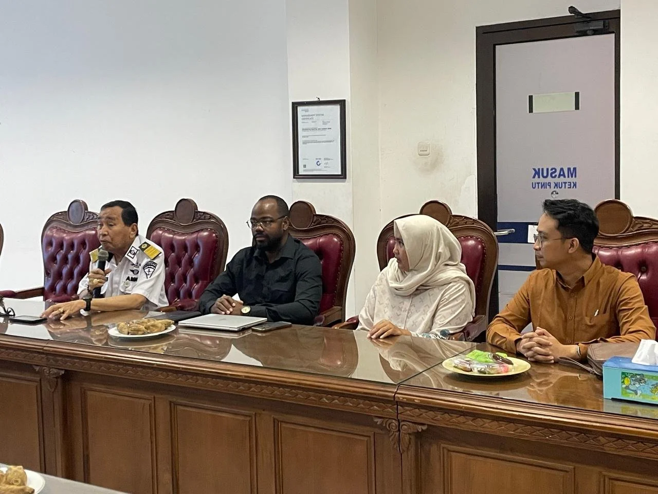 AFWN Project Discussion at Universitas Maritim AMNI