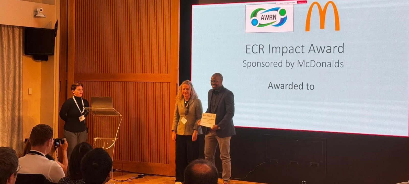 Early Career Impact Award for Simão Zacarias