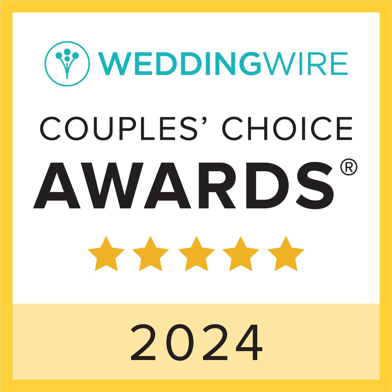 Dj jon don myers is wedding wire couple's choice awards winner 2024.jpg