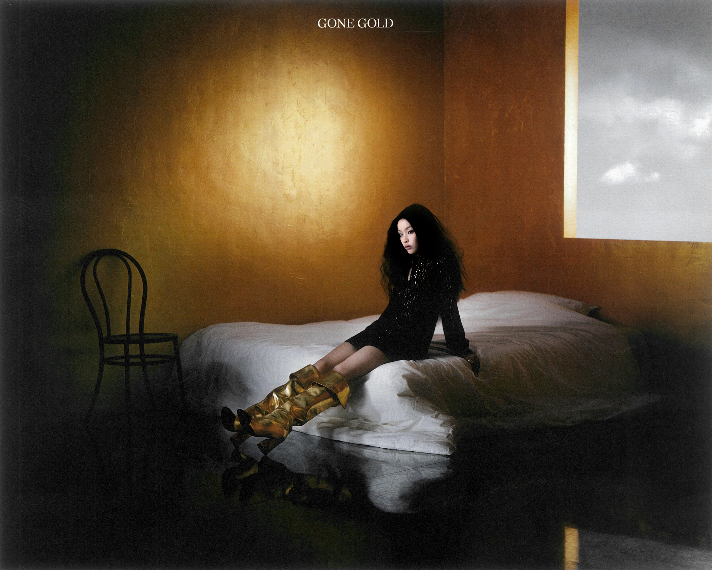 Lexie Liu “Gone Gold” album cover Photographed by Jeremy Z.Qin / Production Designed by Majima