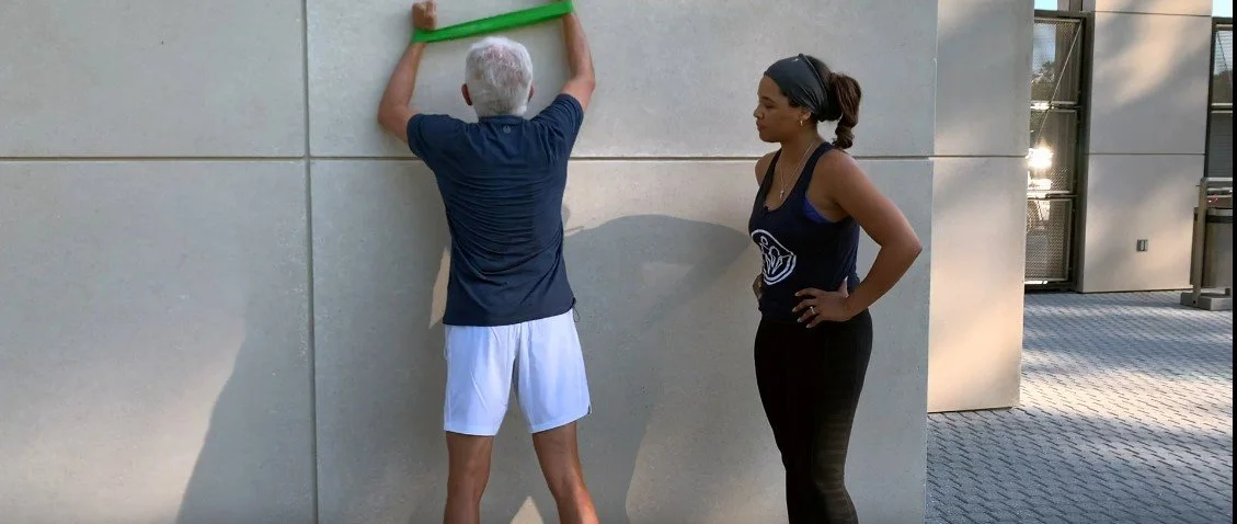 Wall Walk Up and Crunch Down