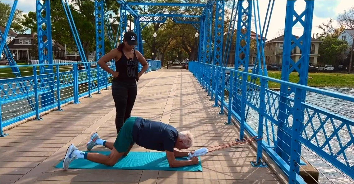 Prone Plank Pull
