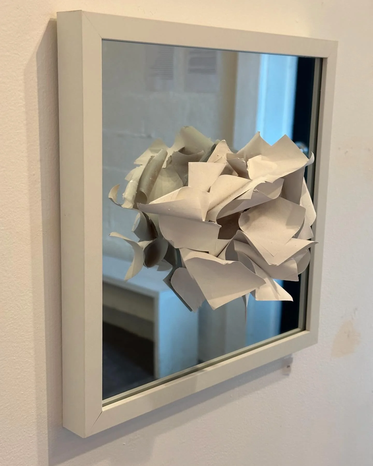 So happy to announce another open gallery day! If you missed the opening, or want another visit, mark your calendars for a gallery visit Sunday May 18, 2-5pm. @opengallerynashville 
#jungianart 
.
.
.
I Project What I Reflect by Amanda Lomax - This s