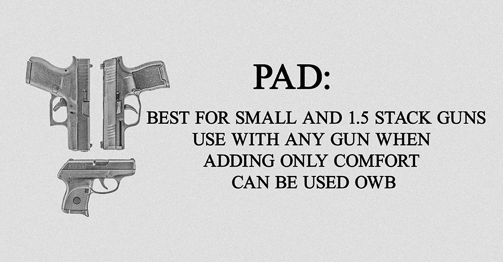 Mastermind Tactics Graphic showing best use for the holster pillow