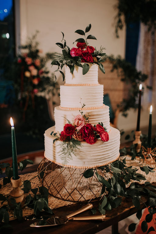 Sainte Terre Wedding Cake with Flowers.JPG