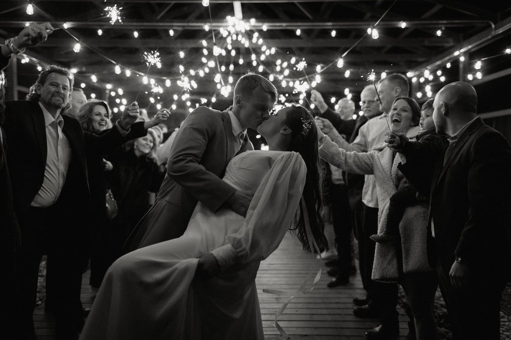 Wedding photography at Sainte Terre by Christi Martin