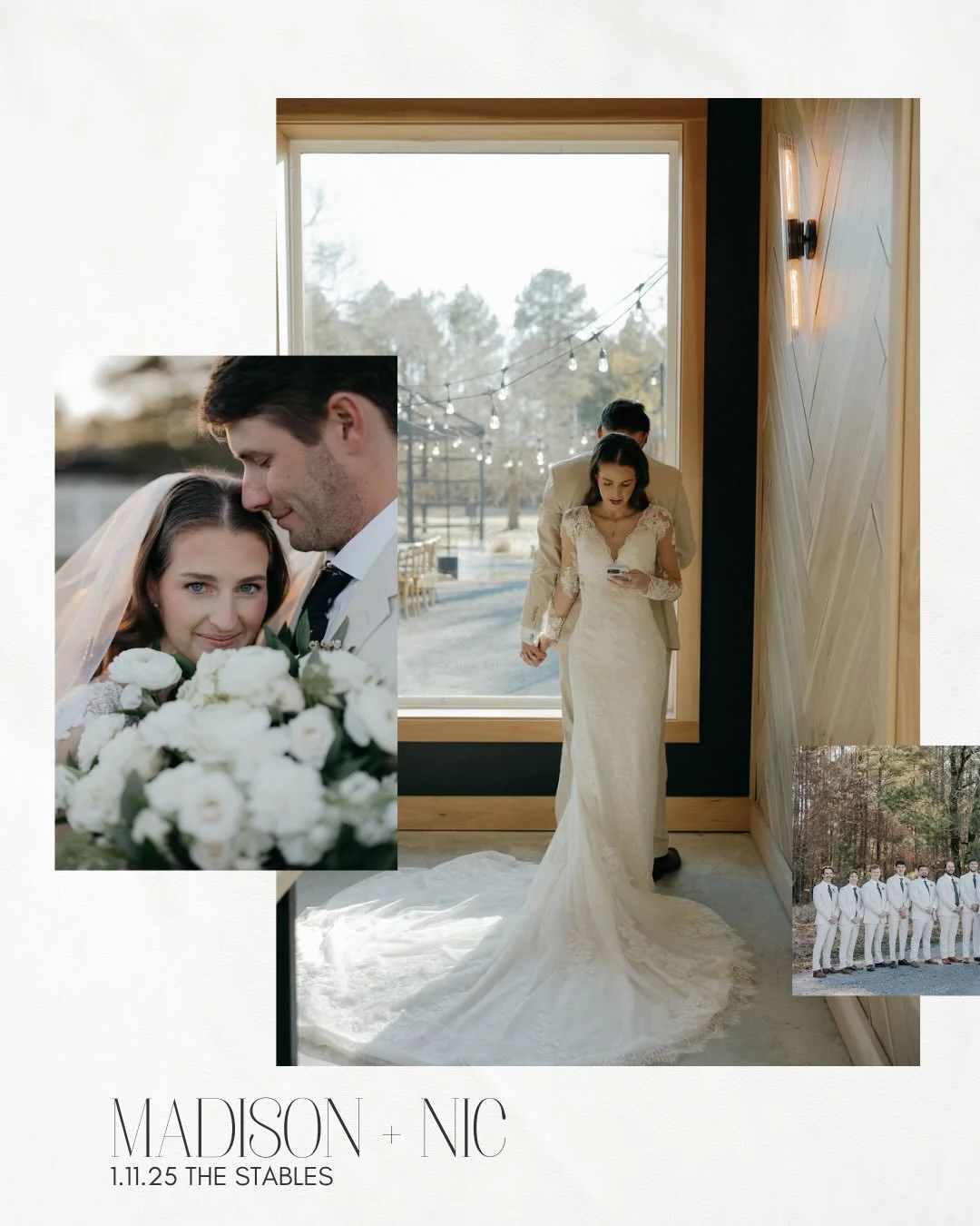 One year ago today 🤩

Happy Anniversary to Madison &amp; Nick!!!

Bride &amp; Groom: @madison_dean @nick_grabowski_ 
Photos: @breannakristinephoto 
Coordinator: @krmoore1 
Florals: @leanne.graves 
Cake: @sweetiecakes102 
Wedding Dress: @lowsbridal 
