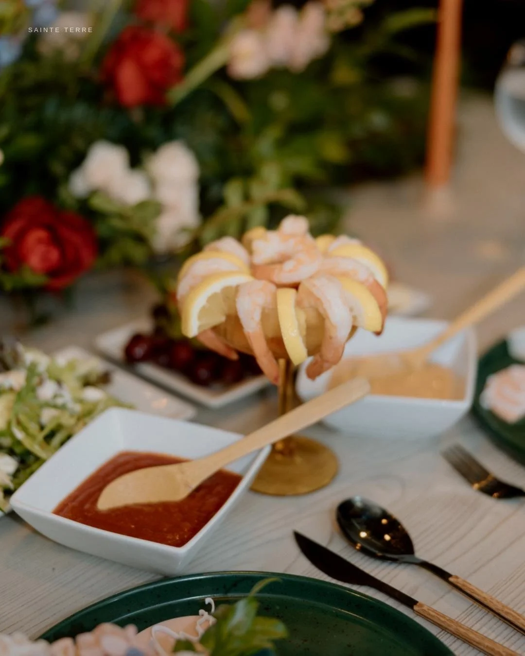 Holly tells every couple the same thing...

Your dinner at your wedding is your first married meal. I want it to be perfect.

Not perfect like a magazine. Perfect like &mdash; you sit down, and the thing you love most is right there waiting for you. 