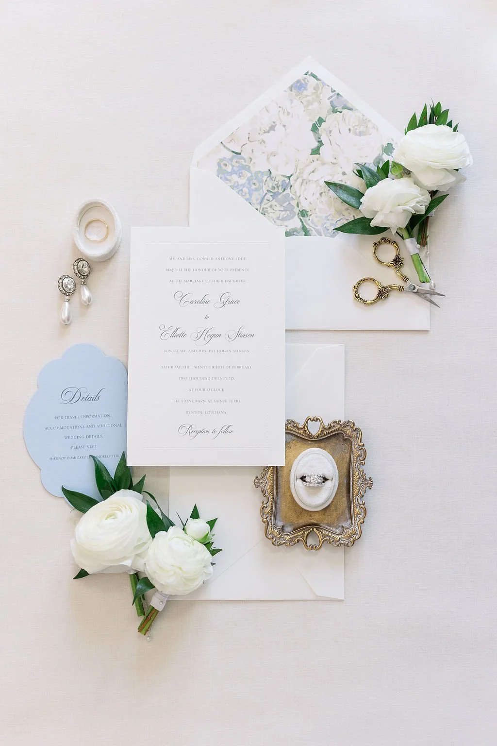 01-blue-and-white-wedding-invitation-suite-with-roses-at-sainte-terre.jpg