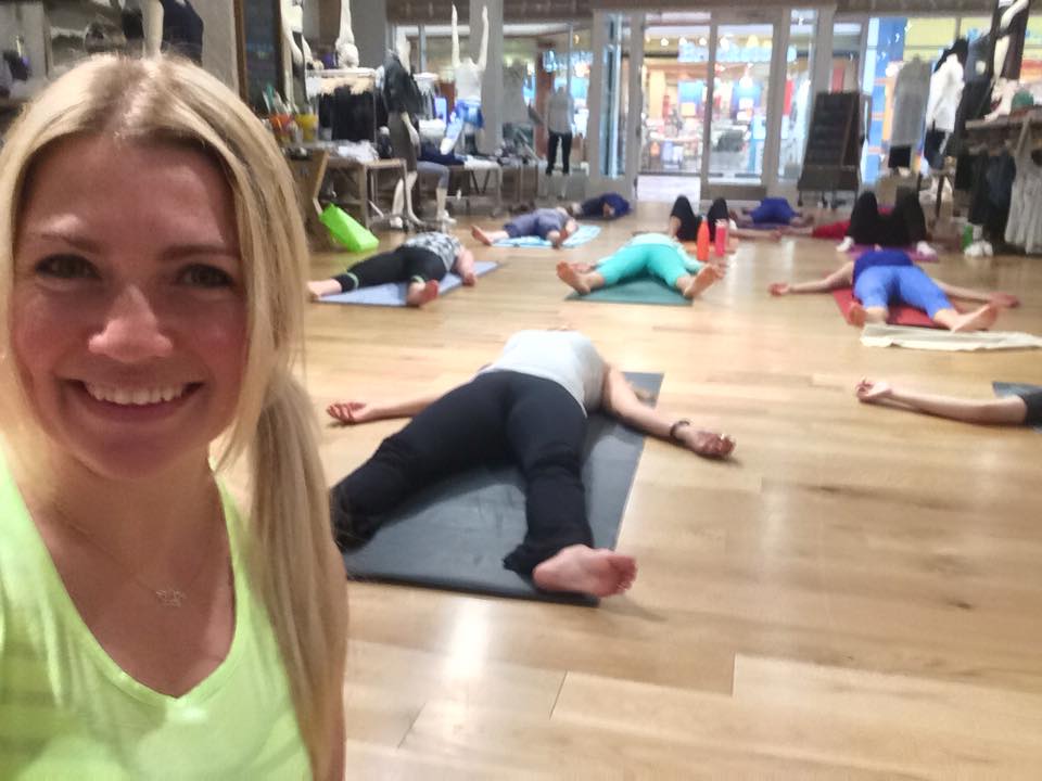 Athleta Solstice Kick off event