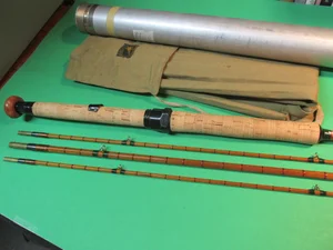 2156, - 10 Hardy Two Hand Rod — R.W. Summers Bamboo Fly Rods