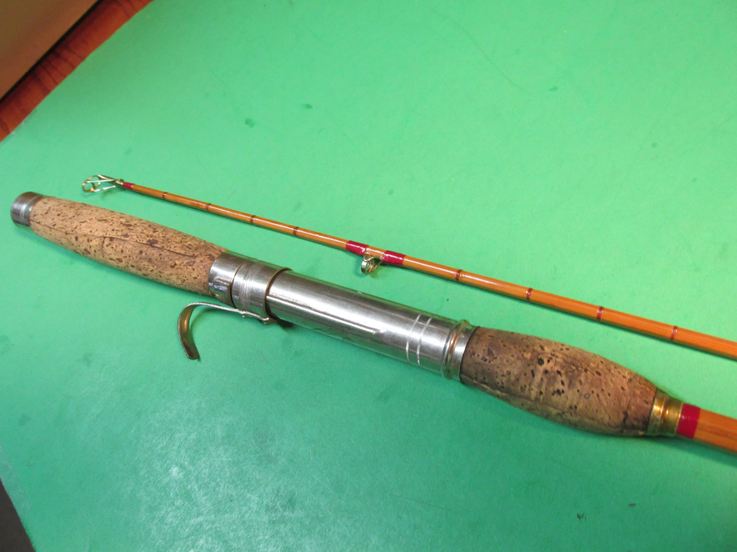 2268 10. Bamboo Casting Rod — R.W. Summers Bamboo Fly Rods Company
