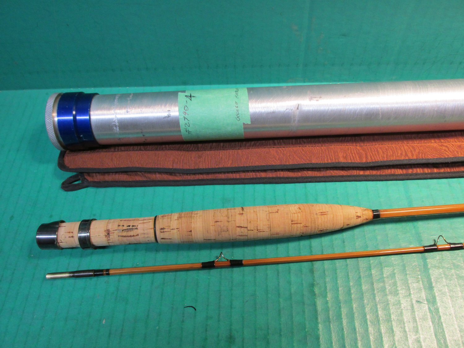 Antique fly fishing rod bamboo - sporting goods - by owner - sale
