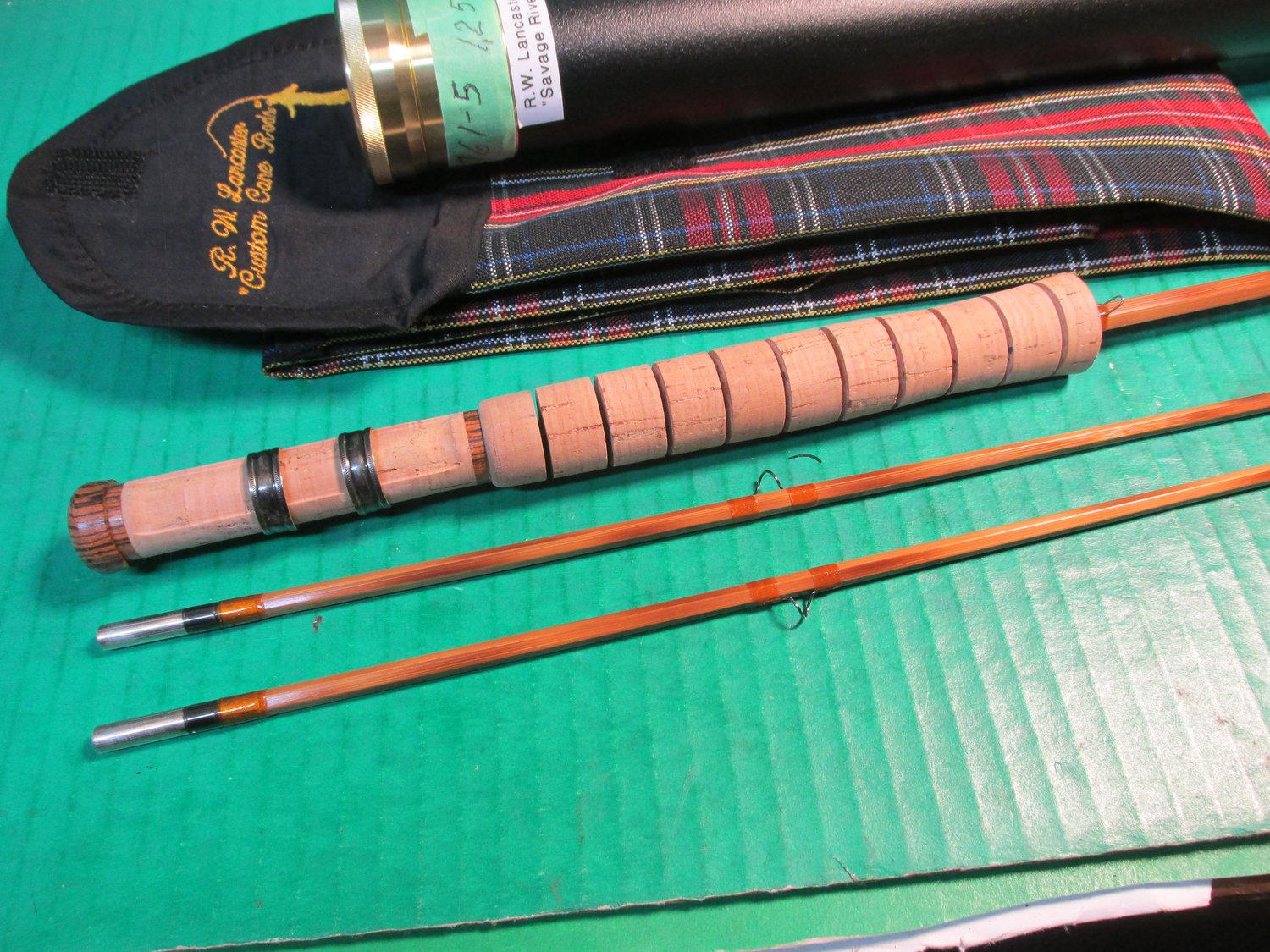 #2761-5 R W Lancaster 7' 2 Savage River — R.W. Summers Bamboo Fly Rods  Company