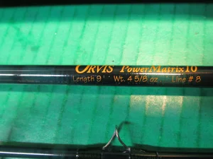 2831-14. Orvis Power Matrix 10 — R.W. Summers Bamboo Fly