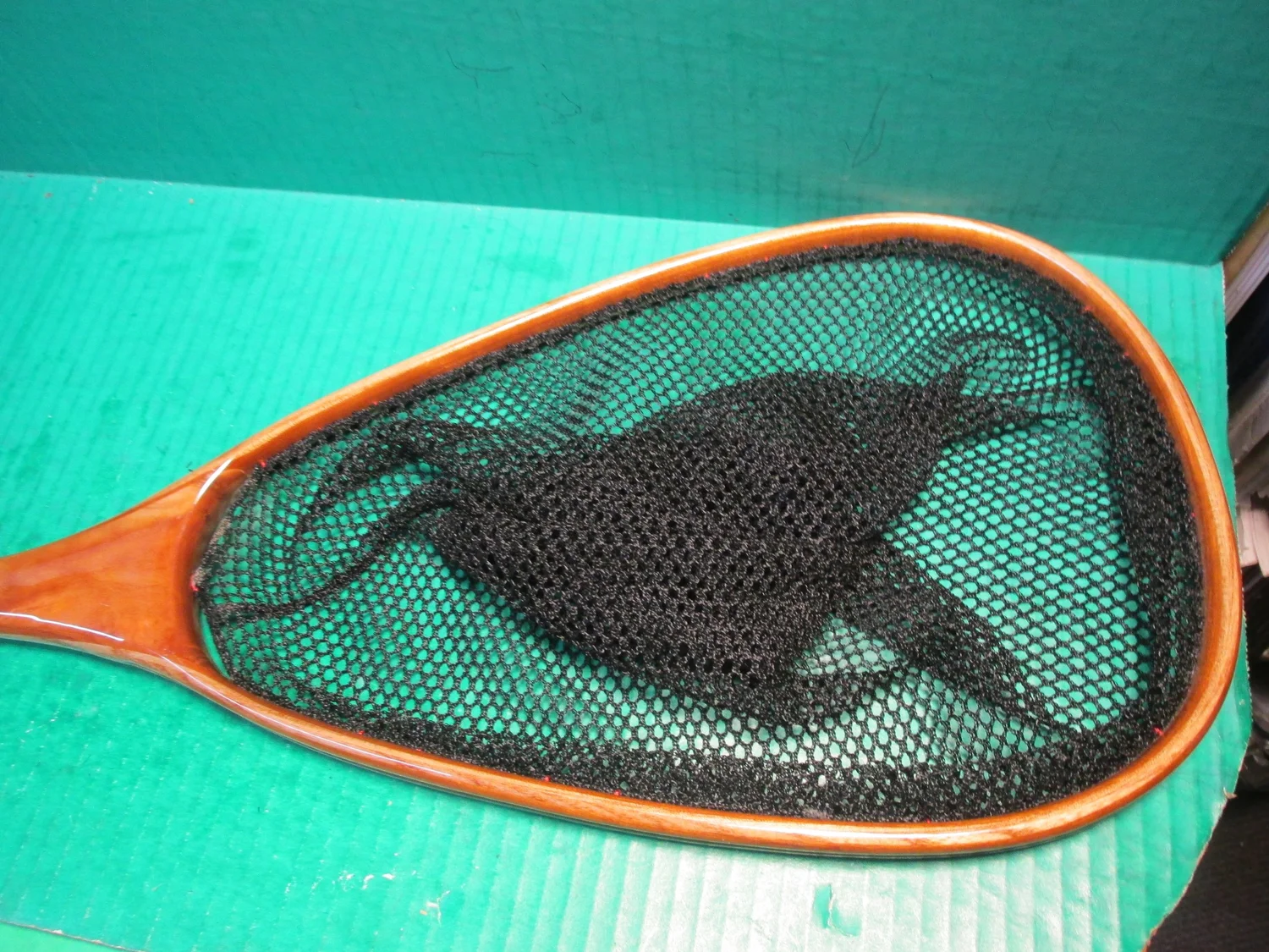 bamboo fly fishing nets Stacked handles for a custom landing net This item is made with a special clear mesh that essentially becomes invisible once its in the water and wont spook your fish SF Fly Fishing Landing Net
